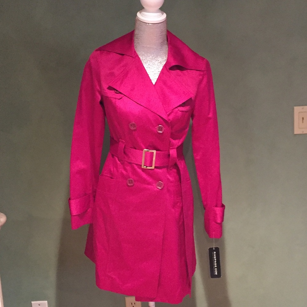 Brand New Belted Trench Coat